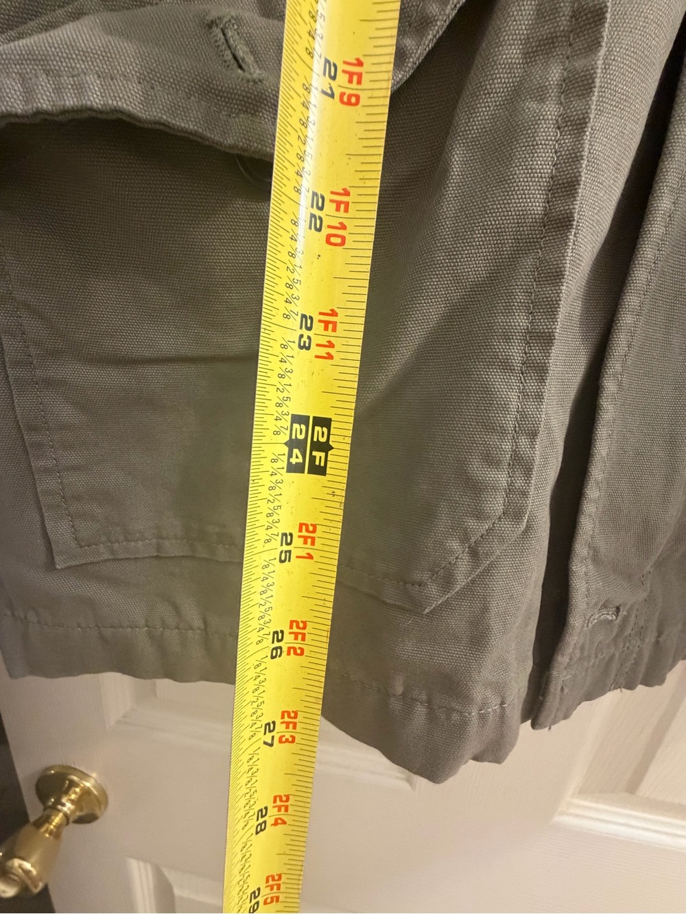 Men's Brown Workwear Jacket with Tan Corduroy Collar - Picture 5 of 8